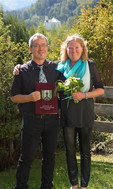 Sylvia Lusar und Michael Niesgoda am 12. September 2015