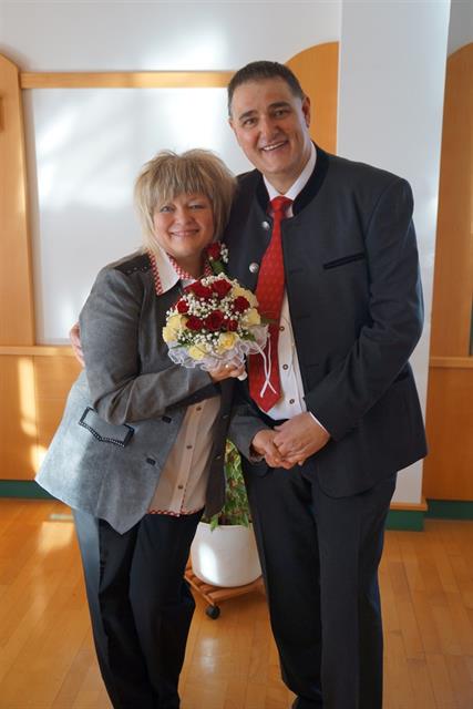 Larysa Karpenko und Sigmar Meßner am 29. Jänner 2016